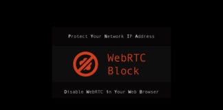 WebRTC IP Leak fix
