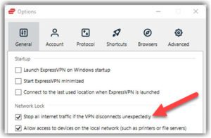 ExpressVPN kill switch