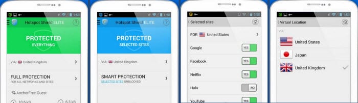 Hotspot Shield Android