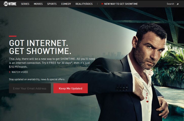 Showtime Streaming Service