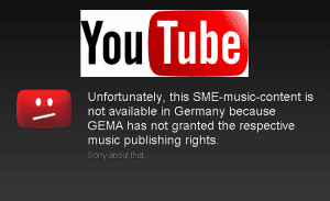 YouTube blocked