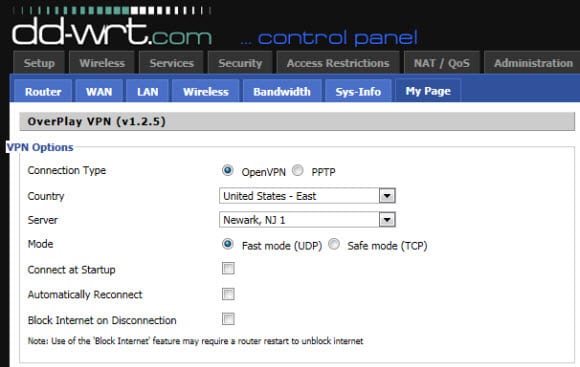 FlashRouters VPN Setup