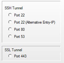 AirVPN SSL/SSH Tunneling
