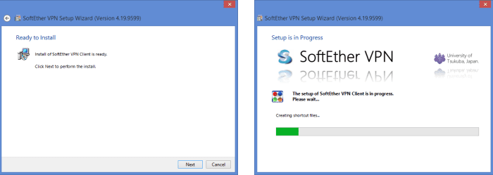 SoftEther VPN Client Install