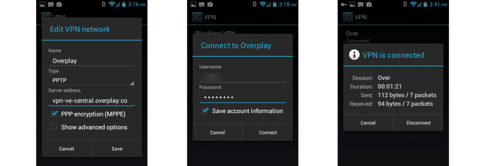 OverPlay Android Install Completion