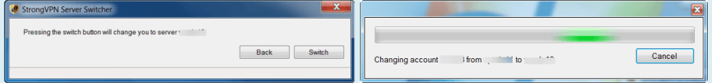 StrongVPN Windows Client Server Change