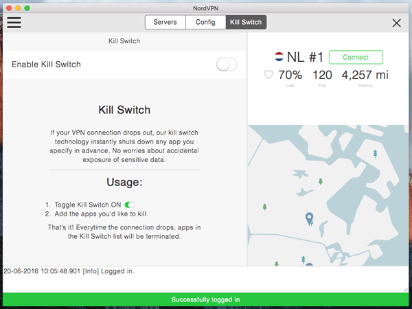 NordVPN Kill Switch