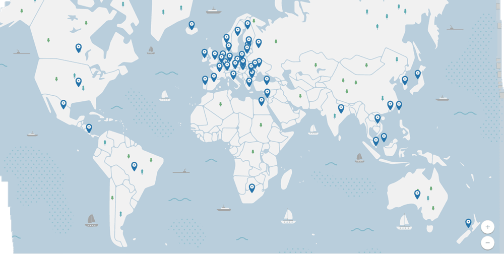 NordVPN Server Network