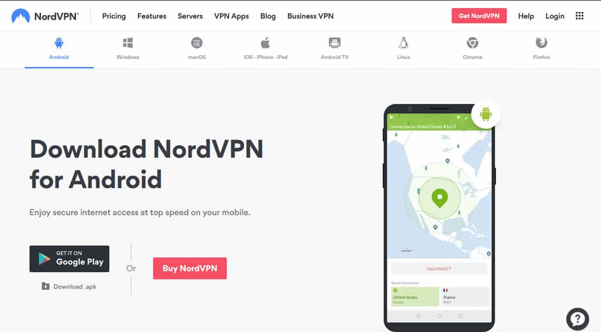 nordvpn initial release