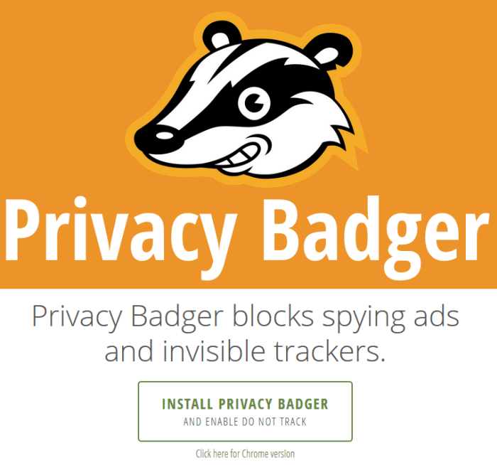 install privacy badger for firefox