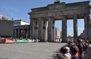 Berlin Marathon at the Brandenberg Gate