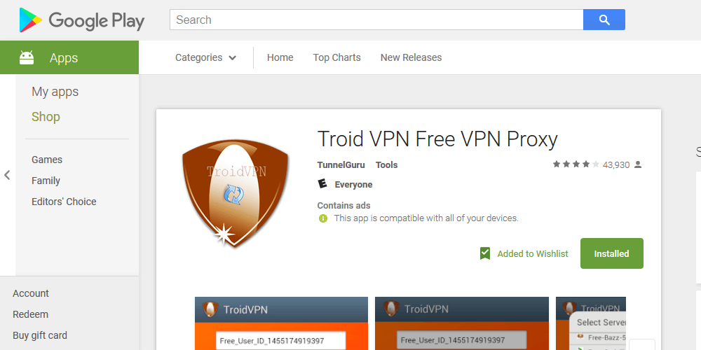 Troid VPN Review