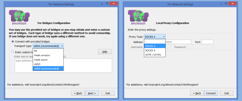 Tor Bridge and Proxy Setup