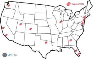 ExpressVPN US servers