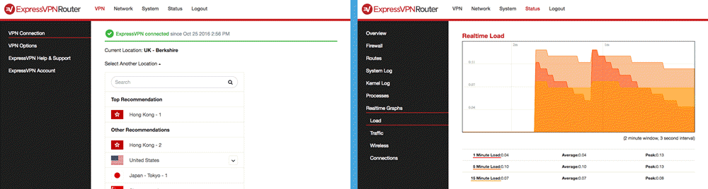 ExpressVPN router app