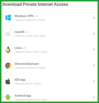 Private Internet Access Software Download