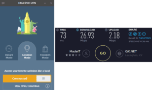 HMA Lexington speed test