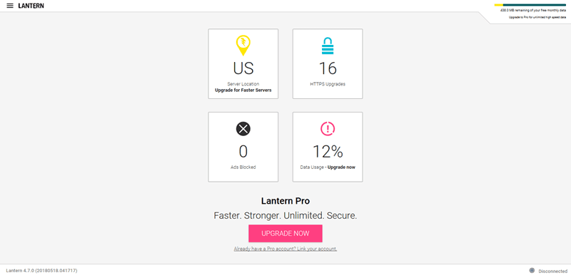 The Lantern Windows Software Dashboard