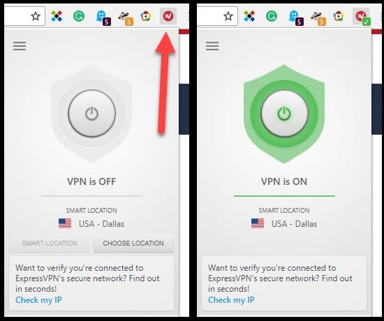 Expressvpn Chrome Usage