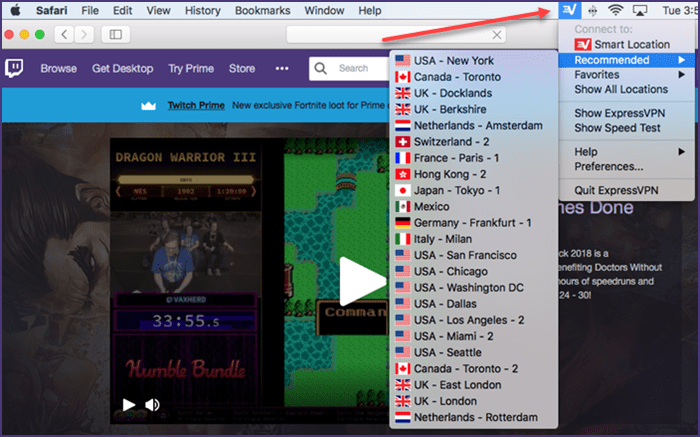 vpn extension safari ExpressVPN Safari