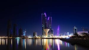 Bahrain at night