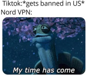 NordVPN TikTok meme