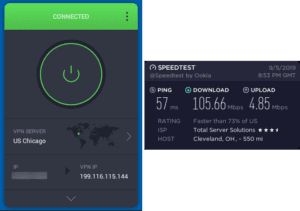 PIA Dayton speed test
