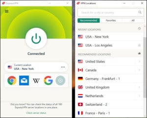 ExpressVPN Locast