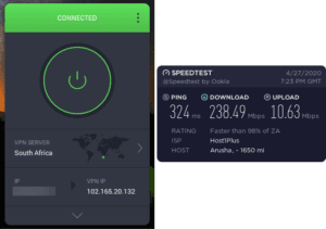 PIA Tanzania speed test