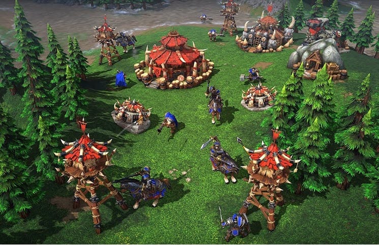 Screenshot of Warcraft III: Reforged