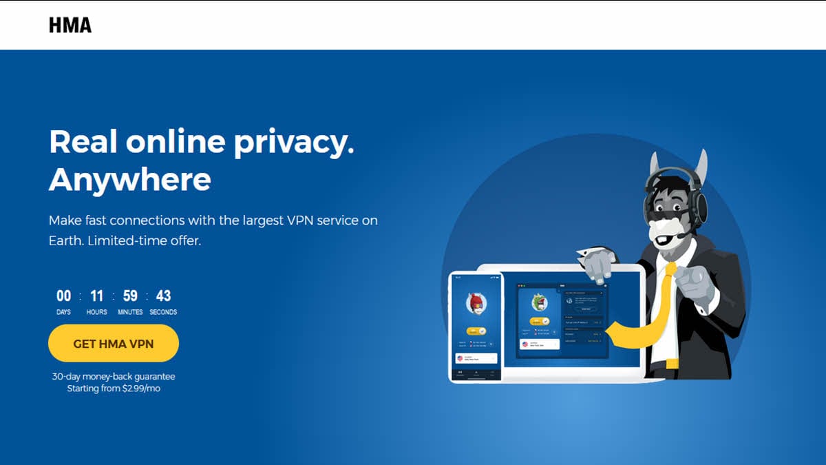 HMA! Pro VPN For Mac HMA! Pro VPN For Mac