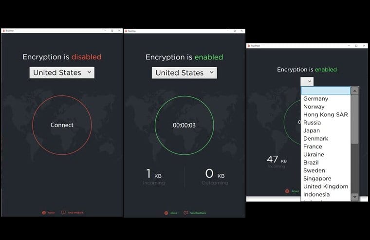 Windows VPN client