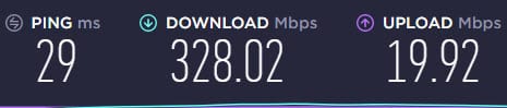 Cloudflare 1.1.1.1 VPN speedtest Atlanta