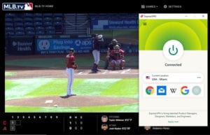 MLB.tv with ExpressVPN