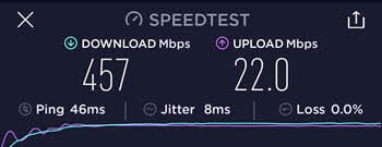 New York speed test