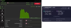 IPVanish Dominican speed test