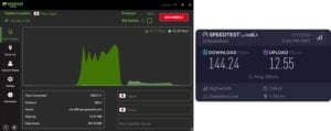 IPVanish Japan speed test