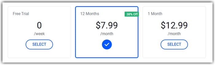 Betternet pricing