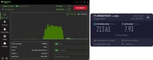 IPVanish Brazil speed test