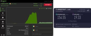 IPVanish Northern Ireland speed test