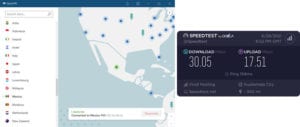 NordVPN Guatemala speed test