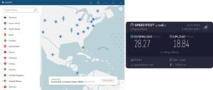 NordVPN Puerto Rico speed test