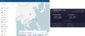 NordVPN Beijing speed test