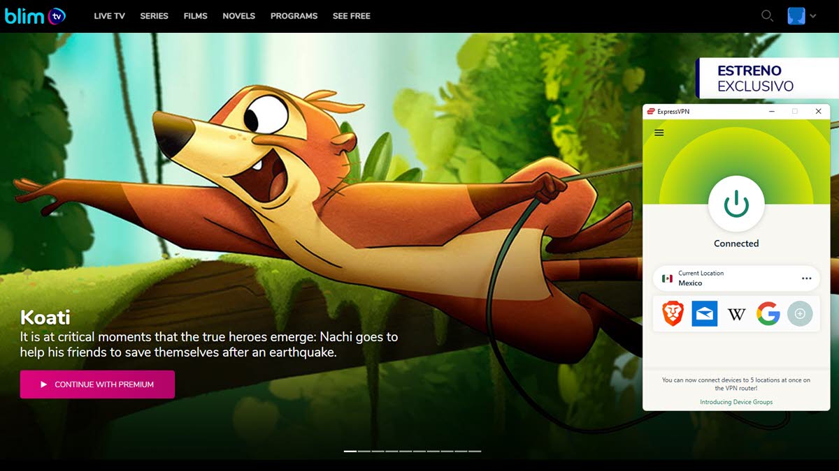 How to Watch Blim TV in the USA - VPN Fan