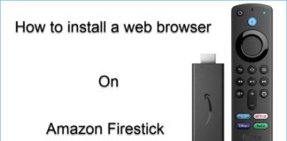 Install browser Amazon Firestick
