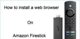 Install browser Amazon Firestick