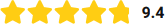 NordVPN rating: 9.4