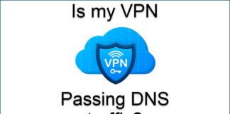 VPN passing DNS traffic